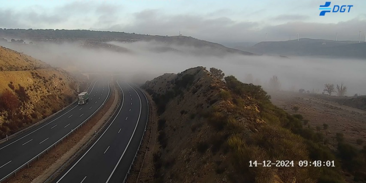 La DGT alerta de bancos de niebla en Cantabria y otras comunidades autónomas
