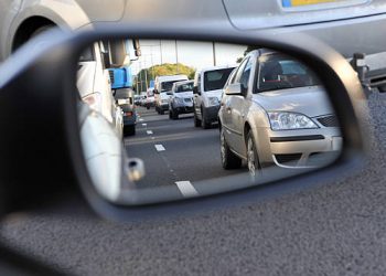 Un accidente causa retenciones matutinas en la A-67 en Requejada