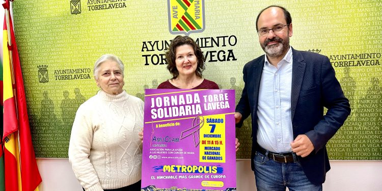 Torrelavega organiza una Jornada Solidaria con el parque de hinchables más grande de Europa a favor de AMUCCAM