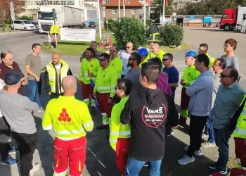 La huelga general en Katoen Natie sigue sin avances tras nueva mediación en el Orecla