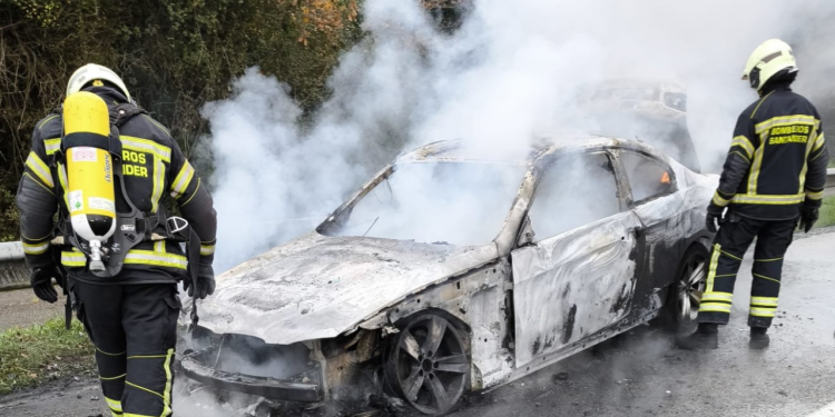 Los Bomberos de Santander intervienen en 7 incidencias durante la guardia de Nochebuena