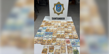 Detenido un hombre en Santander con 172 gramos de cocaína y 5.550 euros en efectivo