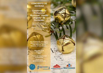 El Conservatorio Ataúlfo Argenta ofrecerá su tradicional concierto de Navidad el 18 de diciembre
