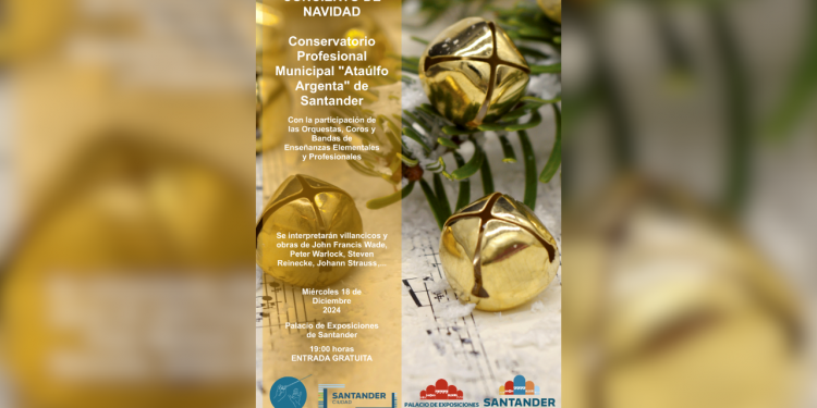 El Conservatorio Ataúlfo Argenta ofrecerá su tradicional concierto de Navidad el 18 de diciembre