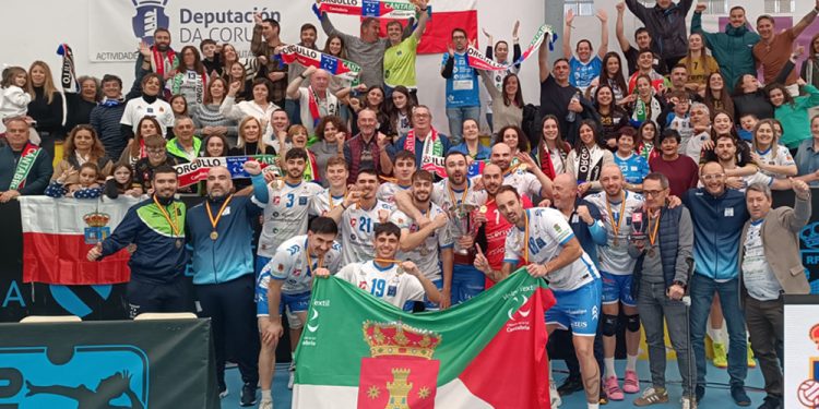 El Textil Santanderina conquista su tercer título en la Copa del Príncipe en San Sadurniño