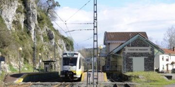 Interrumpida la circulación ferroviaria entre San Pedro de Rudagüera y Casar de Periedo por la caída de un árbol