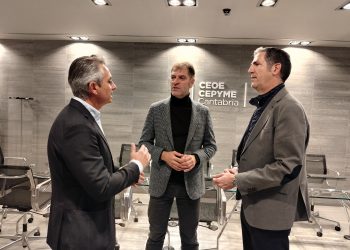 CEOE Cepyme y las Cámaras Comercio de Cantabria y Torrelavega acuerdan trabajar conjuntamente en proyectos de interés
