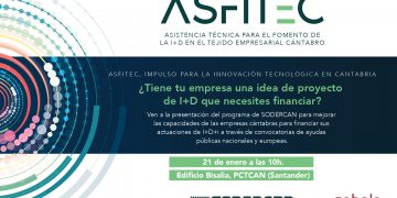 SODERCAN lanza el programa ASFITEC para impulsar la innovación empresarial en Cantabria