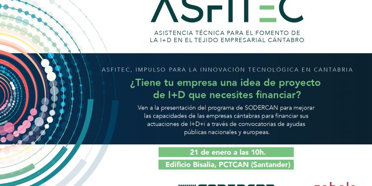 SODERCAN lanza el programa ASFITEC para impulsar la innovación empresarial en Cantabria