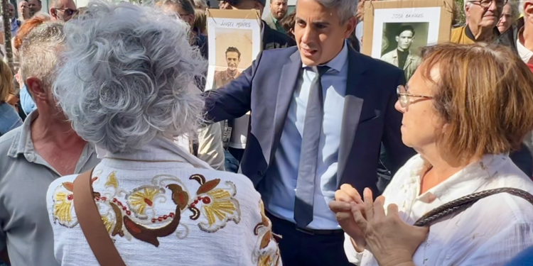 Zuloaga: “Exigimos el cumplimiento de la Ley de Memoria del Estado en Cantabria y en ayuntamientos como el de Santander, porque la dictadura es del todo incompatible con la democracia’