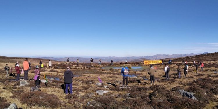 Vecinos de Cantabria denuncian el impacto de las obras del polígono eólico en la Sierra del Escudo