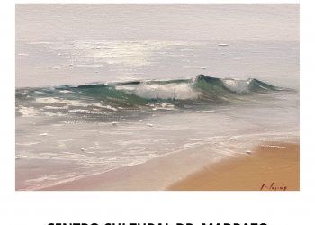 La pintora cántabra Ángela Nogués presenta la muestra ‘Agua y sal’ en el Doctor Madrazo