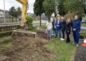 Media asiste al inicio de las obras del carril bici de Laredo que cuentan con una inversión de más de 400.000 euros