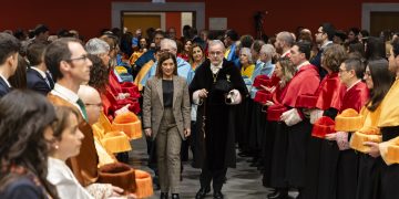 Ángel Pazos se despide como rector de la Universidad de Cantabria en el acto de Santo Tomás