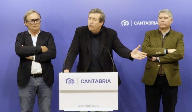 El PP de Cantabria critica a Sánchez: “Jamás dialoga con el PP, pero se arrastra con Puigdemont”