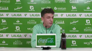 Iñigo Vicente: «Estoy seguro de que el Racing dará la cara y estaremos arriba»