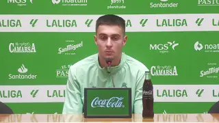 Jon Karrikaburu destaca lo importante que será la efectividad del Racing frente al Córdoba