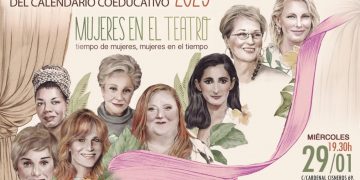 STEC homenajea a las mujeres del teatro con su calendario 2025