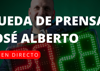 José Alberto ofrece una rueda de prensa previa al partido contra el Córdoba CF
