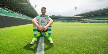 Andrés Martín se retira del entrenamiento del Real Racing Club