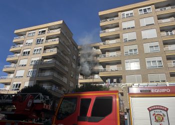 Incendio en un edificio de la Avenida del Besaya sin heridos