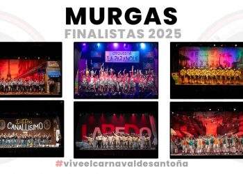 Amigos de Chechu, Las Niñas, Artistas, Los Canallas, Los Galipoteros y Los Frágile, finalistas del concurso de murgas de Santoña 2025