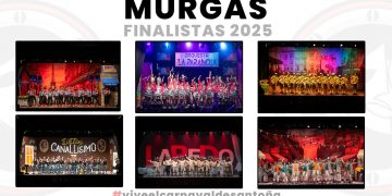 Amigos de Chechu, Las Niñas, Artistas, Los Canallas, Los Galipoteros y Los Frágile, finalistas del concurso de murgas de Santoña 2025