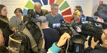 Pablo Zuloaga presenta su candidatura a la Secretaría General del PSC-PSOE con el respaldo mayoritario de la militancia