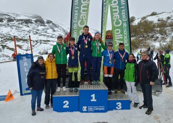 Marta Borbón y Miguel López, nuevos campeones de España de Triatlón de Invierno en Reinosa