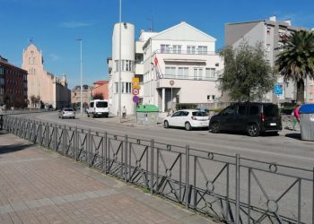 Una mujer de 52 años, herida en una colisión por alcance en el Paseo de General Dávila