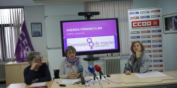 La Comisión 8 de Marzo convoca una manifestación matinal en Santander por el Día Internacional de las Mujeres