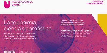 La toponimia como testigo de la historia, protagonista de la Cátedra Casado Soto de UNATE