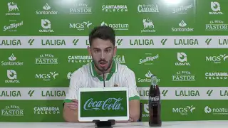 Andrés Martín: “Estoy en mi mejor momento y el equipo tiene ambición para seguir adelante”