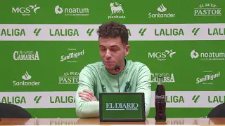 Iñigo Vicente: «El Racing somos los más regulares y por eso vamos primeros»