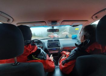 Rescatan a un corredor de trail accidentado en Los Corrales de Buelna