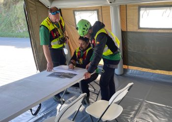 Finaliza la segunda jornada de búsqueda en Gulpiyuri y se reanudará mañana por tierra, mar y aire