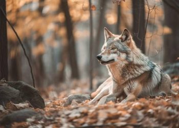 Un coche atropella a un lobo en la carretera entre Cabezón de la Sal y Comillas