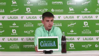 Mario García: «Tenemos claro el plan para enfrentar al Eibar»
