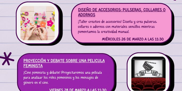 La concejala de Igualdad de Torrelavega presenta el programa de actividades de Espacio Mujeres para marzo y abril