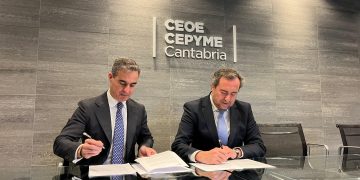 CEOE CEPYME Cantabria y CaixaBank Dualiza renuevan su compromiso para impulsar la Formación Profesional en 2025
