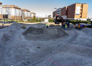 Camargo avanza en la construcción de un nuevo pumptrack en la zona de Cros