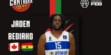 Jaden Bediako refuerza el juego interior de Grupo Alega Cantabria hasta final de temporada