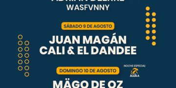 Beret, Cali & El Dandee, Juan Magán y Mägo de Oz encabezan el cartel del festival Vive la Feria 2025 en Torrelavega