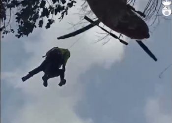 Rescatada una mujer en la Vía Ferrata de La Hermida tras sufrir un ataque de ansiedad
