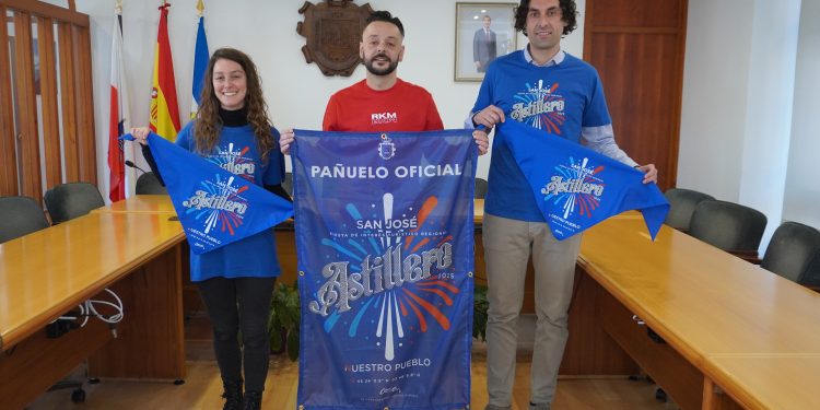 Astillero lanza el pañuelo conmemorativo de las Fiestas de San José 2025