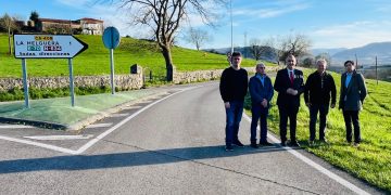 Cantabria impulsa mejoras en la seguridad vial de las carreteras CA-408 y CA-406 en Penagos con nuevos paseos peatonales