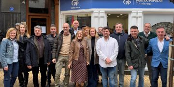 El Partido Popular de Torrelavega inaugura su nueva sede en la calle Ruiz Tagle para reforzar su presencia en la ciudad