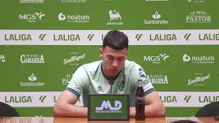 Juan Carlos Arana: «Lo importante es no perderle la cara a los partidos»