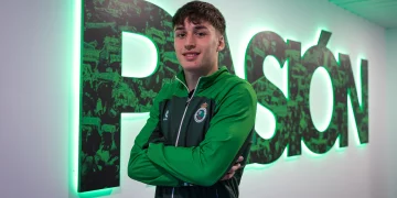 Jorge Salinas, convocado por la Selección Española Sub-18 tras su renovación con el Racing hasta 2029