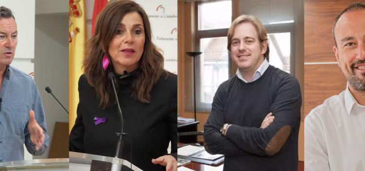 Los cuatro candidatos a suceder a Revilla en el PRC inician el proceso electoral sin consenso